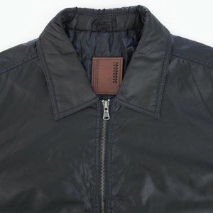 Robert Comstock - Black Bomber Jacket - Sz L - NWT